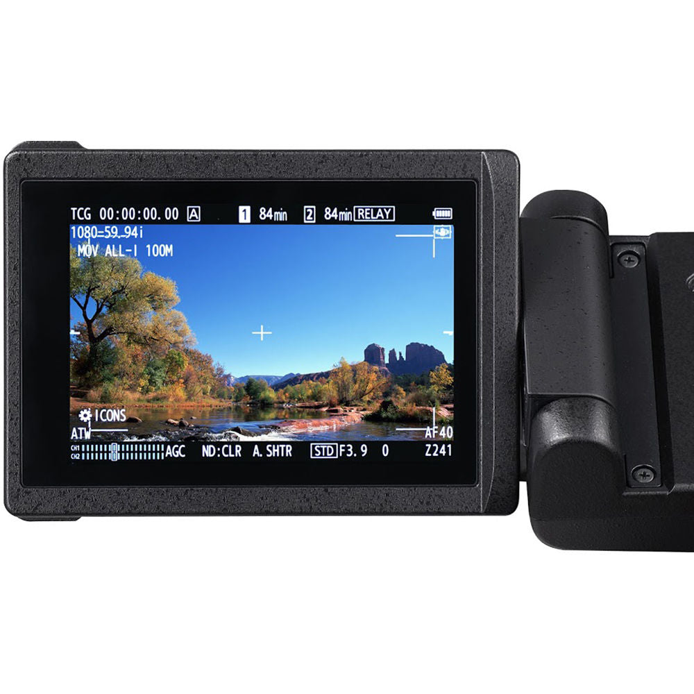 Panasonic AG-CX350 4K Camcorder with Starter Accessory Bundle: SanDisk 128GB Extreme SDXC Memory Card, Extended Life Replacement Battery (6000 mAh) & More (17pc Bundle)