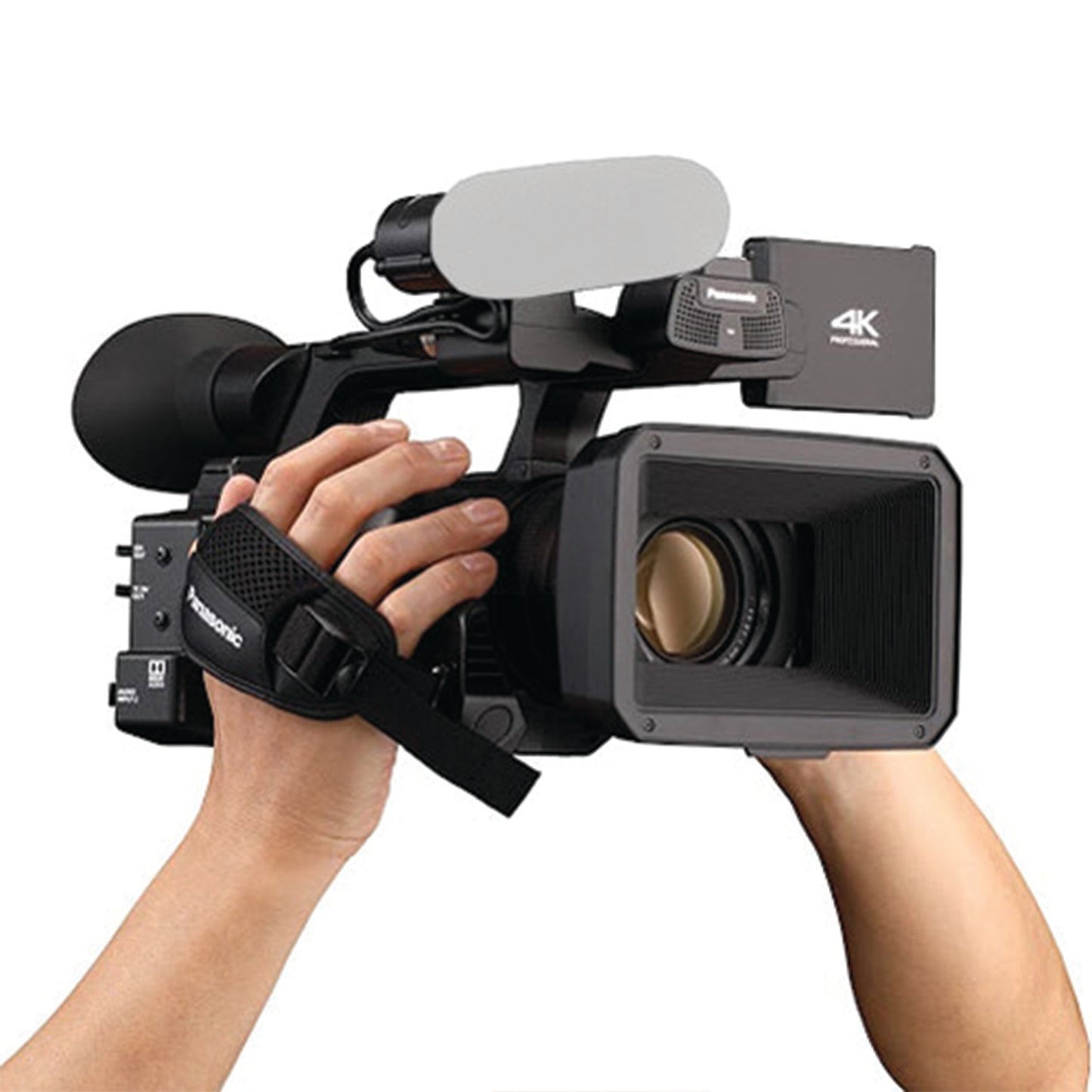 Panasonic AG-CX350 4K Camcorder with Deluxe Accessory Bundle: 2x SanDisk 128GB Ultra SDXC, 2x Spare Batteries, 160 LED Video Light, 80? Tripod/Monopod & Much More (30pc Bundle)