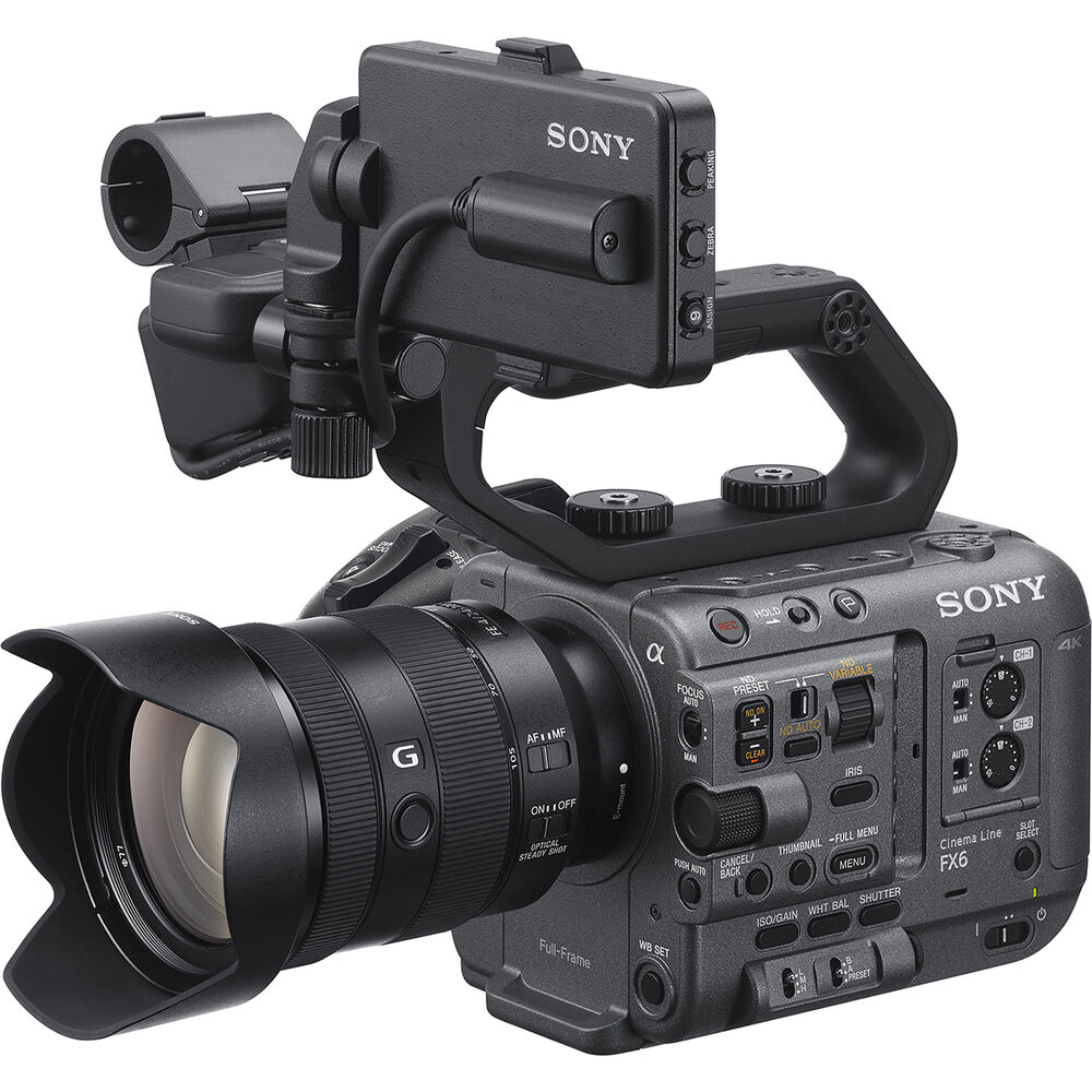 Sony FX6 Digital Cinema Camera Kit with 24-105mm f/4 G OSS Lens