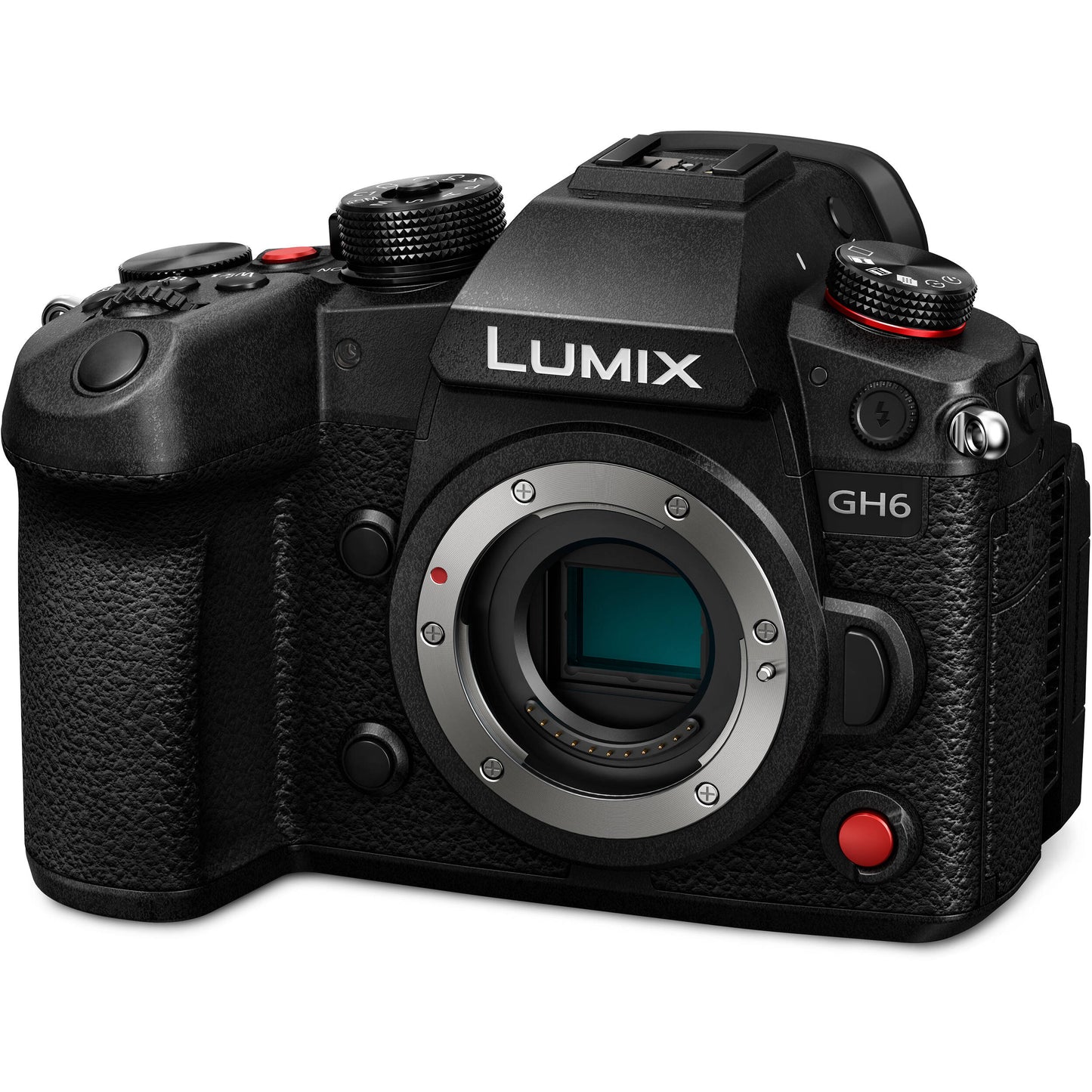 Ultimaxx Starter Accessory Bundle + Panasonic Lumix GH6 Mirrorless Camera (Body Only) + SanDisk 64GB Extreme Memory Card, Spare Battery (2800 mAh) & More (18pc Bundle)