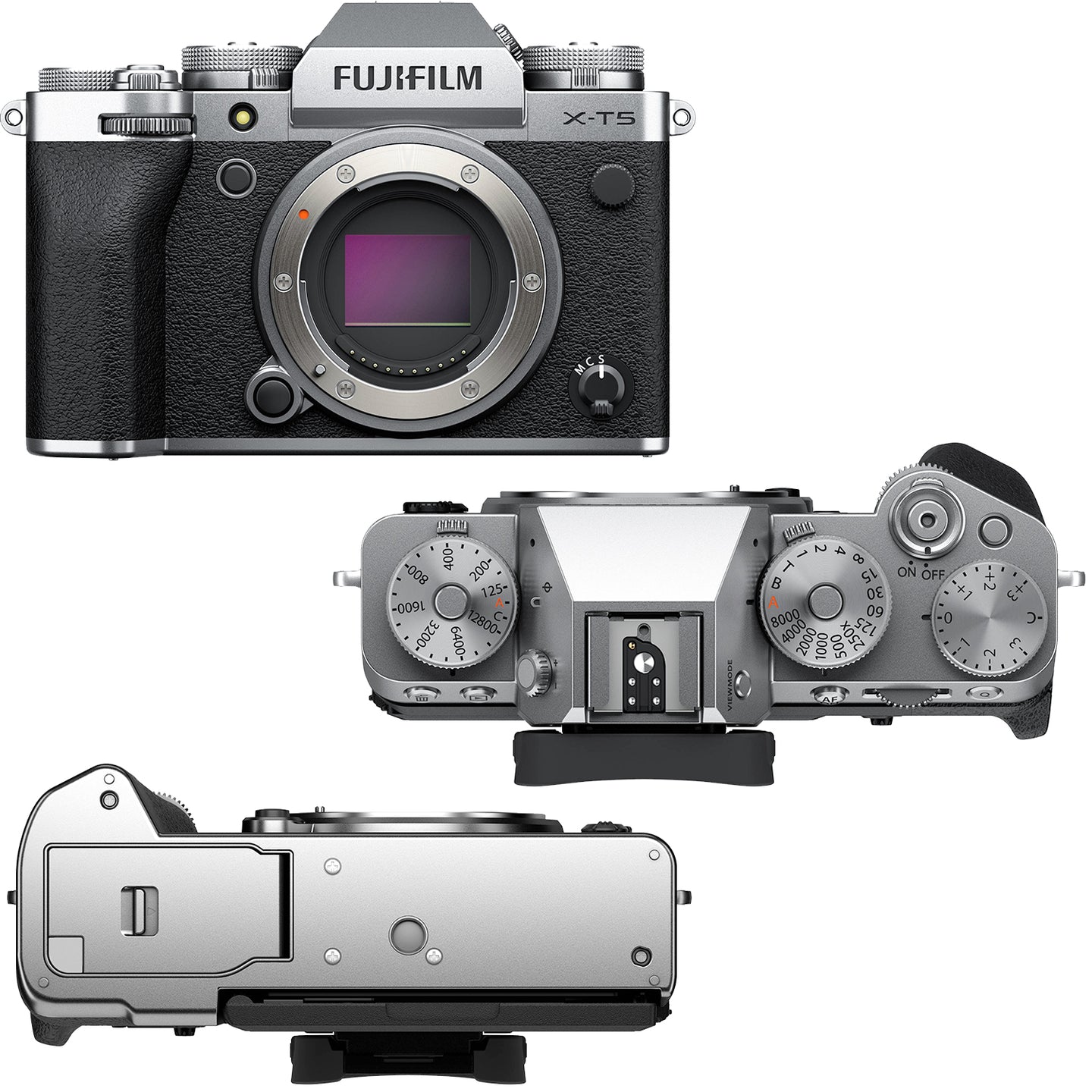 Ultimaxx Essential FUJIFILM X-T5 (Silver, Body Only) Bundle - Includes: 32GB Extreme Pro Memory Card, Water-Resistant Gadget Bag, Replacement Battery & More (20pc Bundle)