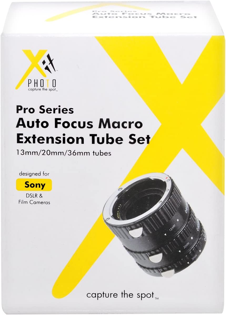 Macro Extension Tube Set (13MM-20MM-36MM) - SONY