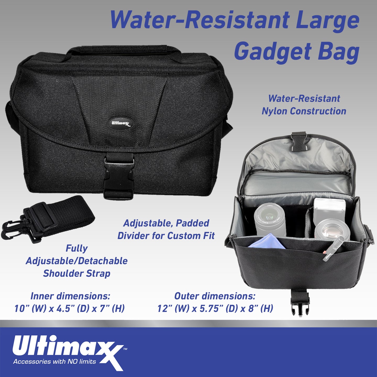 Ultimaxx Essential Canon XA65 Camcorder Bundle - Includes: 2x 64GB Ultra Memory Cards, Ultra-Bright LED Light Kit, Spare Battery with Travel Charger, & Much More (23pc Bundle)