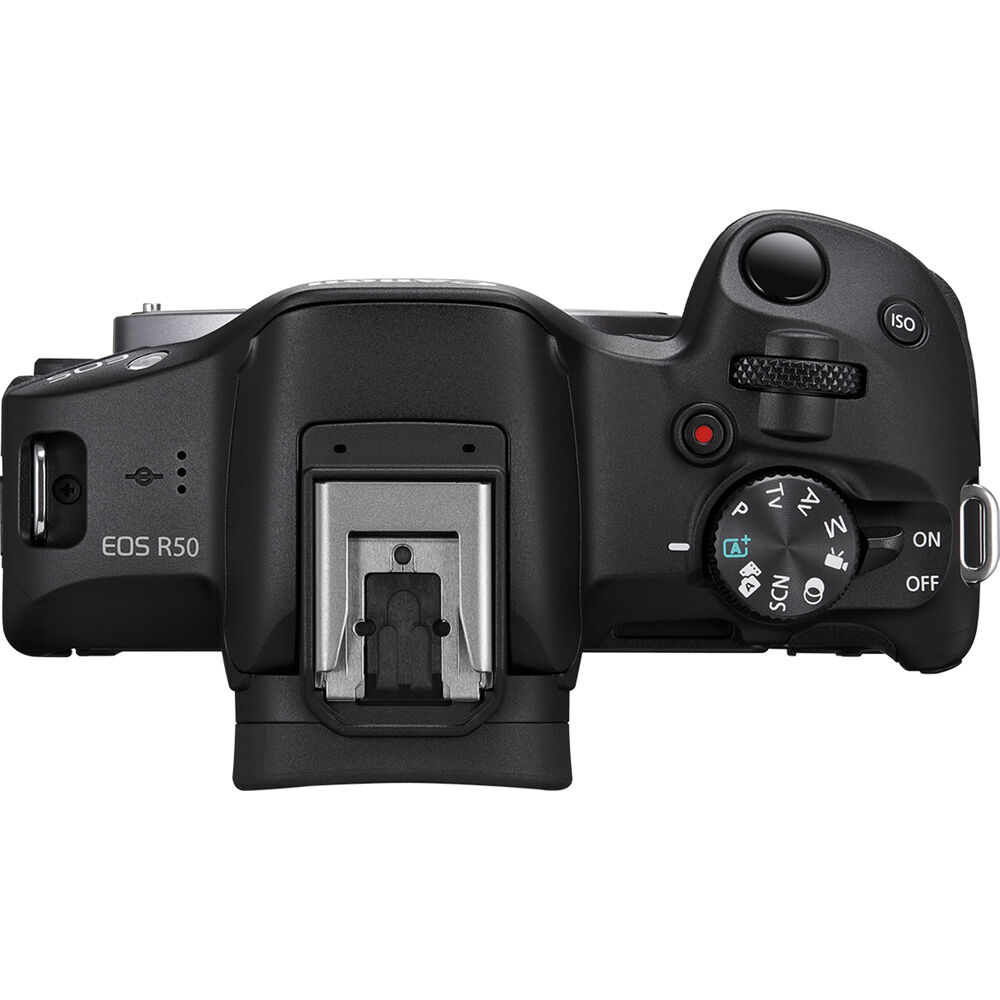 Canon EOS R50 Mirrorless Camera (Black) (Body)