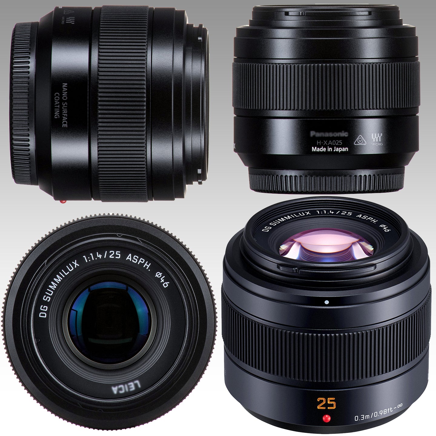 Ultimaxx Advanced Panasonic Leica DG Summilux 25mm f/1.4 II ASPH. Lens Bundle - Includes: 0.43x Wide-Angle Lens Attachment, Variable Neutral Density Filter & Much More (17pc Bundle)