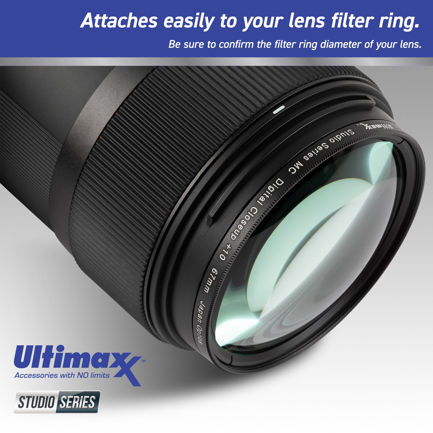 Ultimaxx Essential Panasonic Leica DG Vario-Summilux 10-25mm f/1.7 ASPH. Lens Bundle - Includes: Protective UV Filter, 4PC Macro Close-Up Filter Kit & More (15pc Bundle)