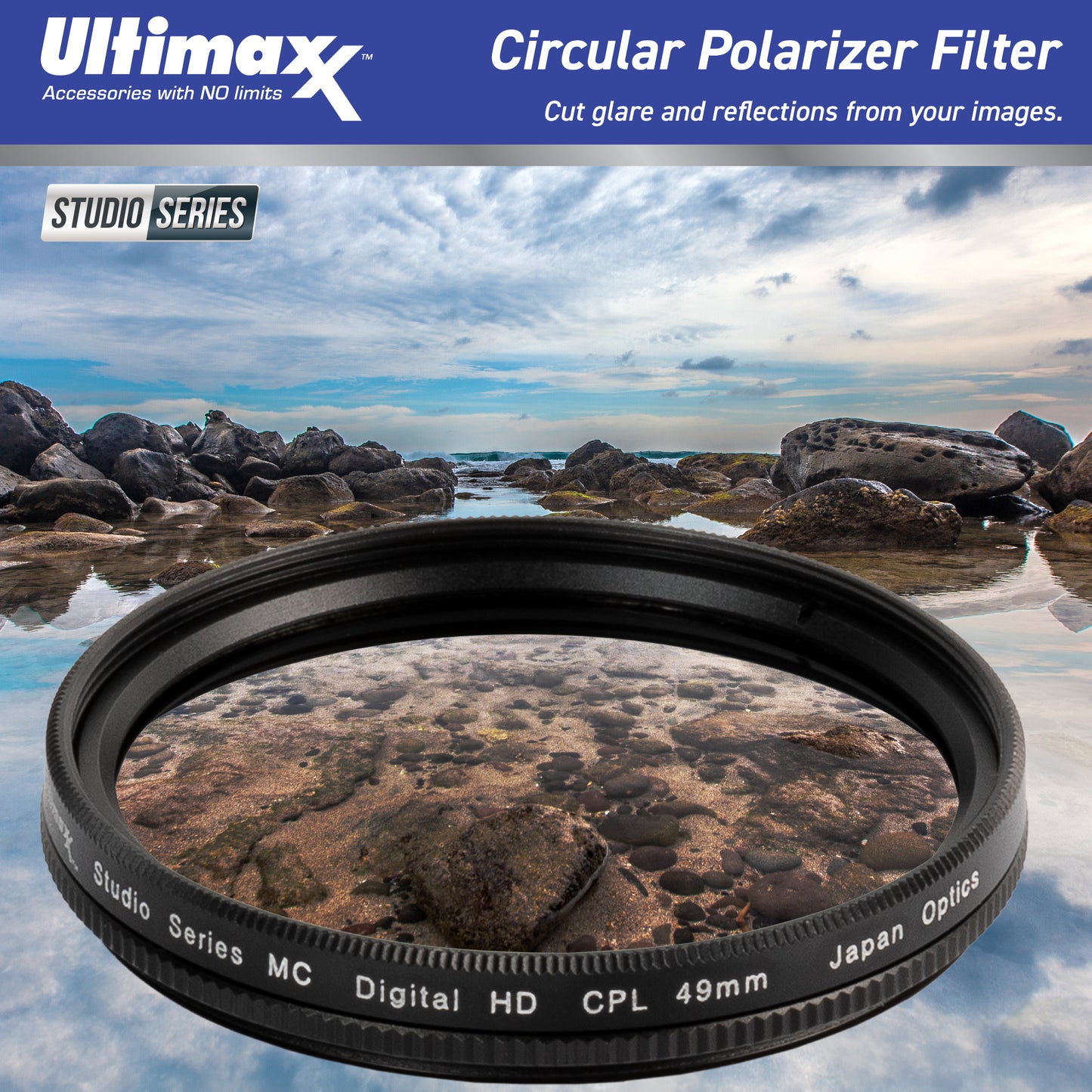 Ultimaxx Essential Panasonic Leica DG Vario-Summilux 10-25mm f/1.7 ASPH. Lens Bundle - Includes: Protective UV Filter, 4PC Macro Close-Up Filter Kit & More (15pc Bundle)
