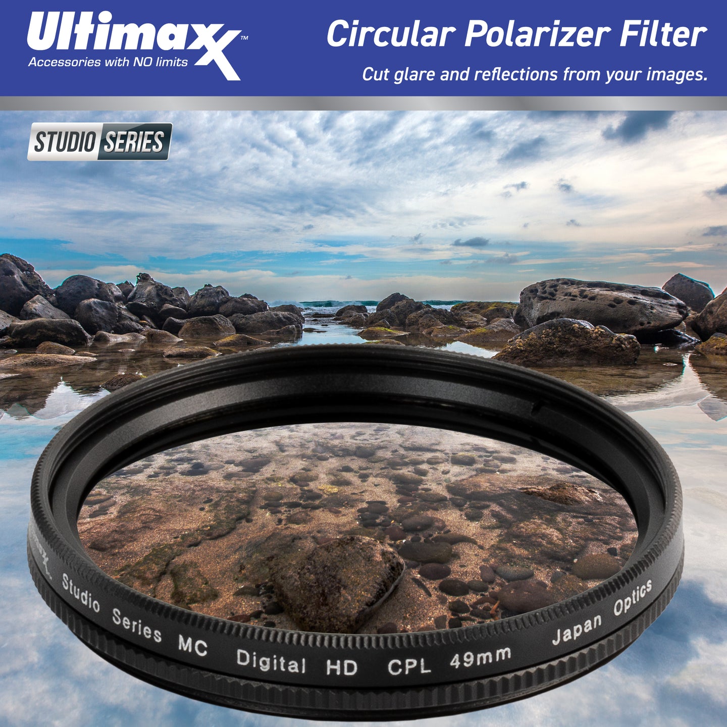 Ultimaxx Essential Panasonic Leica DG Vario-Summilux 10-25mm f/1.7 ASPH. Lens Bundle - Includes: Protective UV Filter, 4PC Macro Close-Up Filter Kit & More (15pc Bundle)