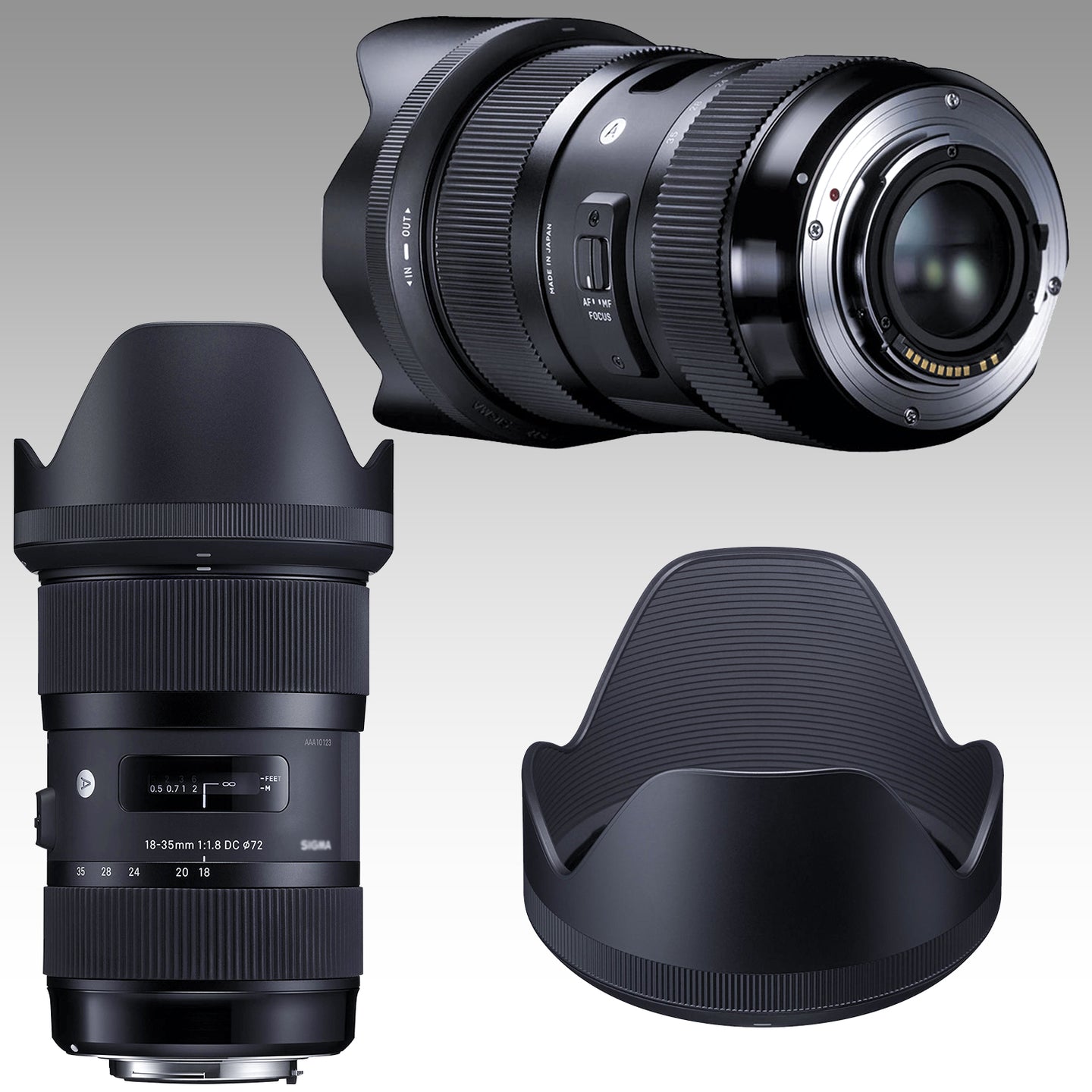 Ultimaxx Advanced Sigma 18-35mm f/1.8 DC HSM Art Lens Bundle (EF Mount) - Includes: Protective UV Filter, 2.2x Telephoto Zoom Lens Attachment & Much More (16pc Bundle)