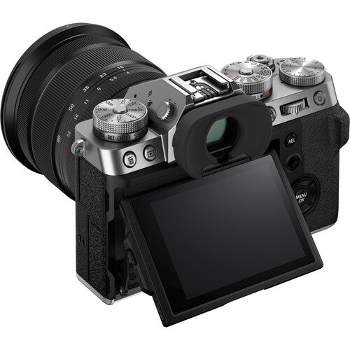 FUJIFILM X-T5 Mirrorless Camera with 16-80mm Lens (Silver)