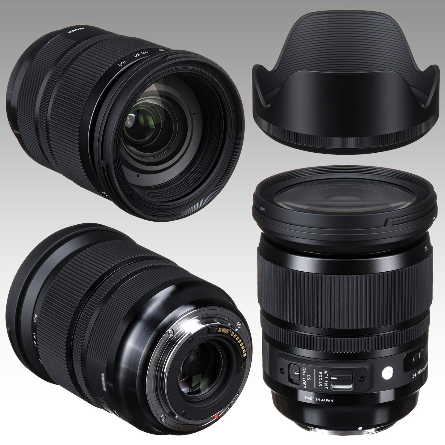 Ultimaxx Essential Sigma 24-105mm f/4 DG OS HSM Art Lens Bundle (F-Mount) - Includes: Protective UV Filter, 4PC Macro Close-Up Filter Kit & More (14pc Bundle)