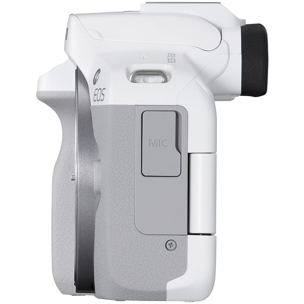 Canon EOS R50 Mirrorless Camera (Body, White)