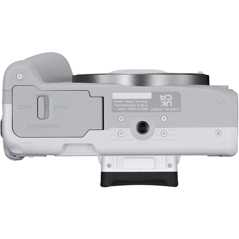Canon EOS R50 Mirrorless Camera (Body, White)