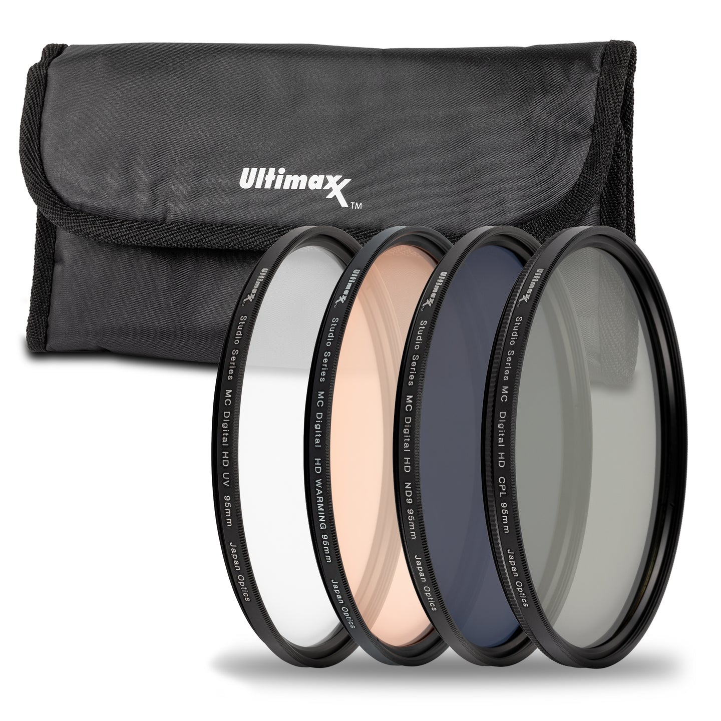 Ultimaxx Essential Canon RF 28-70mm f/2L USM Lens Bundle - Includes: Ultimate 4PC Filter Kit (Warming, UV, CPL, ND9), Universal Lens Cap Keeper & More (13pc Bundle)