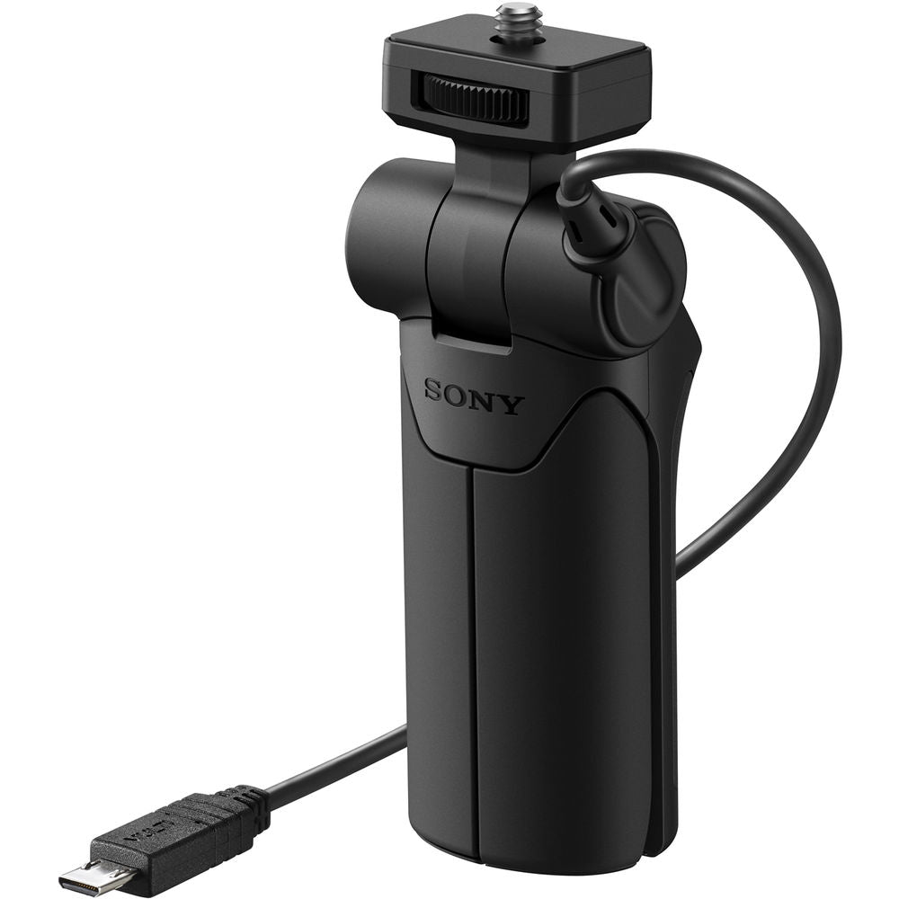 Sony VCT-SGR1 Shooting Grip (Includes Pouch, Wrist Strap & Cable Clamper) - White Box