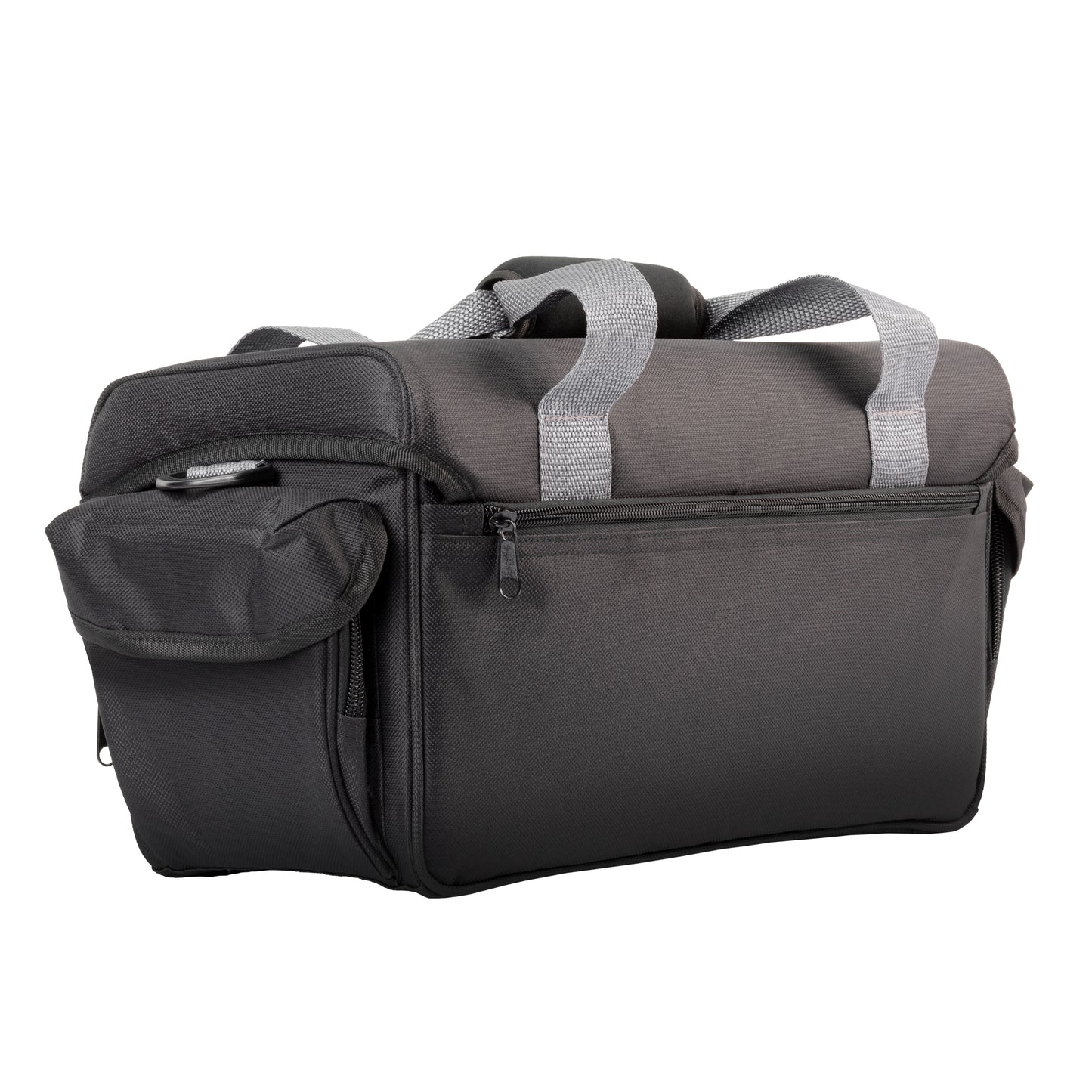 Ultimaxx Water-Resistant Gadget Bag for Electronics: Adjustable, Padded Dividers for Customization - Larger with Dual Buckles