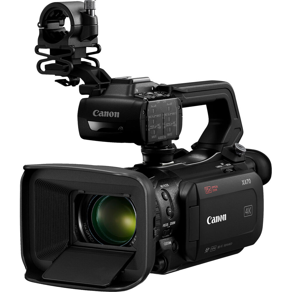 Canon XA70 UHD 4K30 Camcorder with Dual-Pixel Autofocus PAL