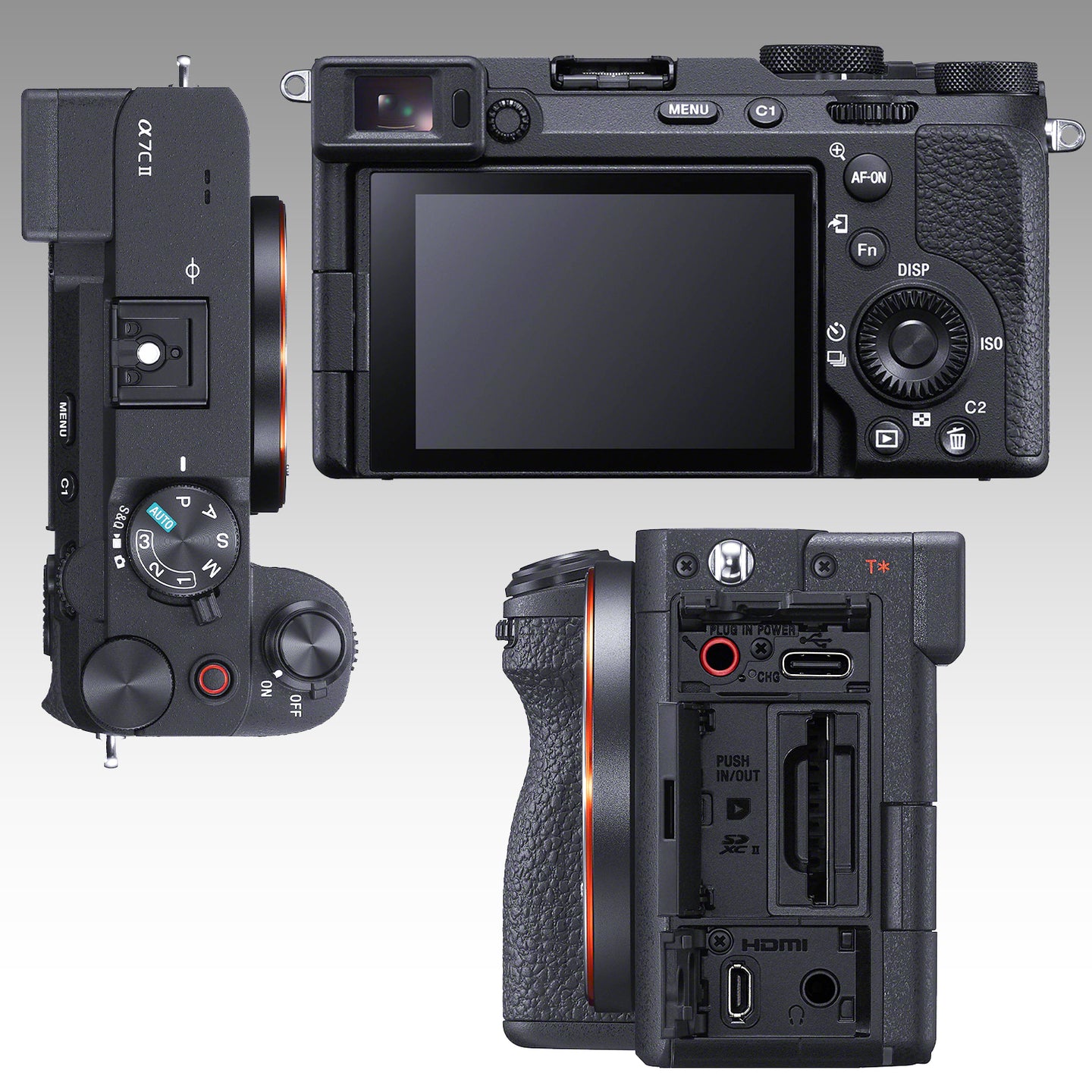 Ultimaxx Advanced Sony a7C II Mirrorless Camera Bundle (Black - Body Only) - Includes: 64GB Extreme Memory Card, Replacement Battery & Much More (21pc Bundle)