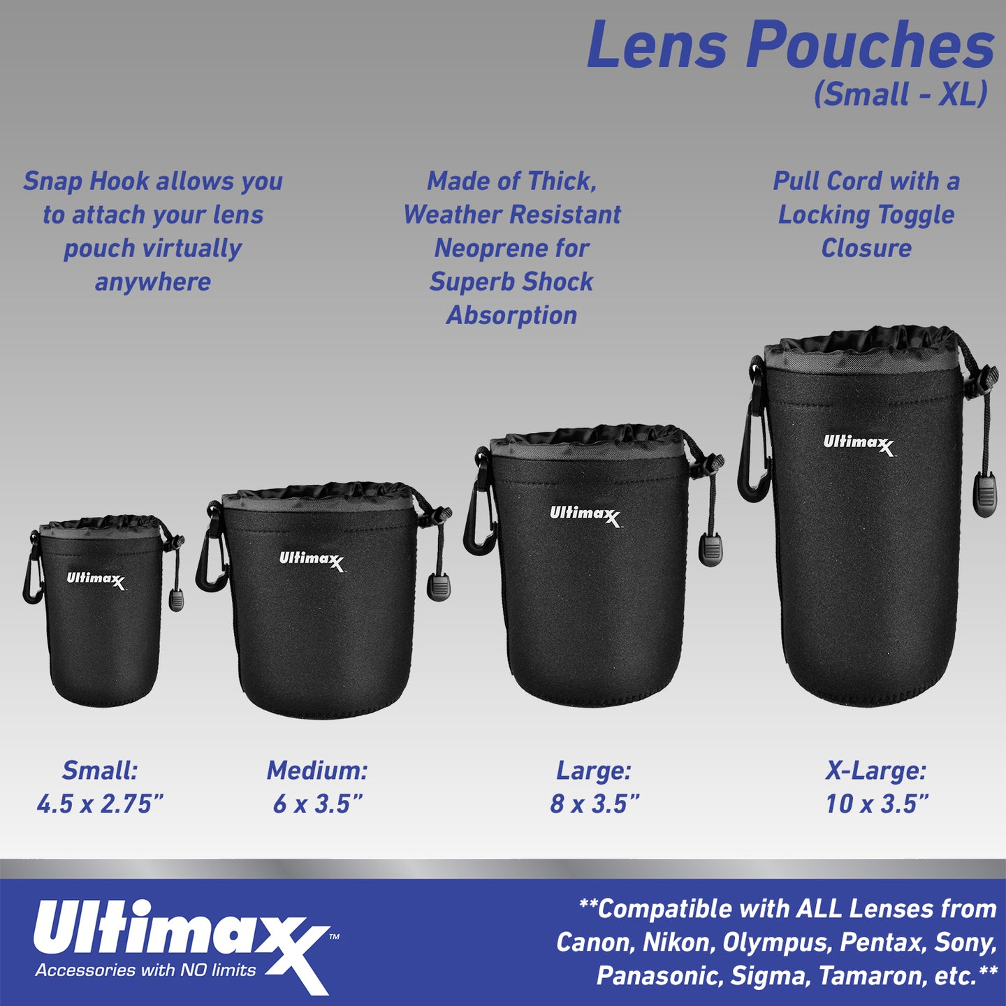 Ultimaxx Essential Sigma 30mm f/1.4 DC DN Contemporary Lens Bundle (X Mount) - Includes: Variable Neutral Density Filter & More (13pc Bundle)