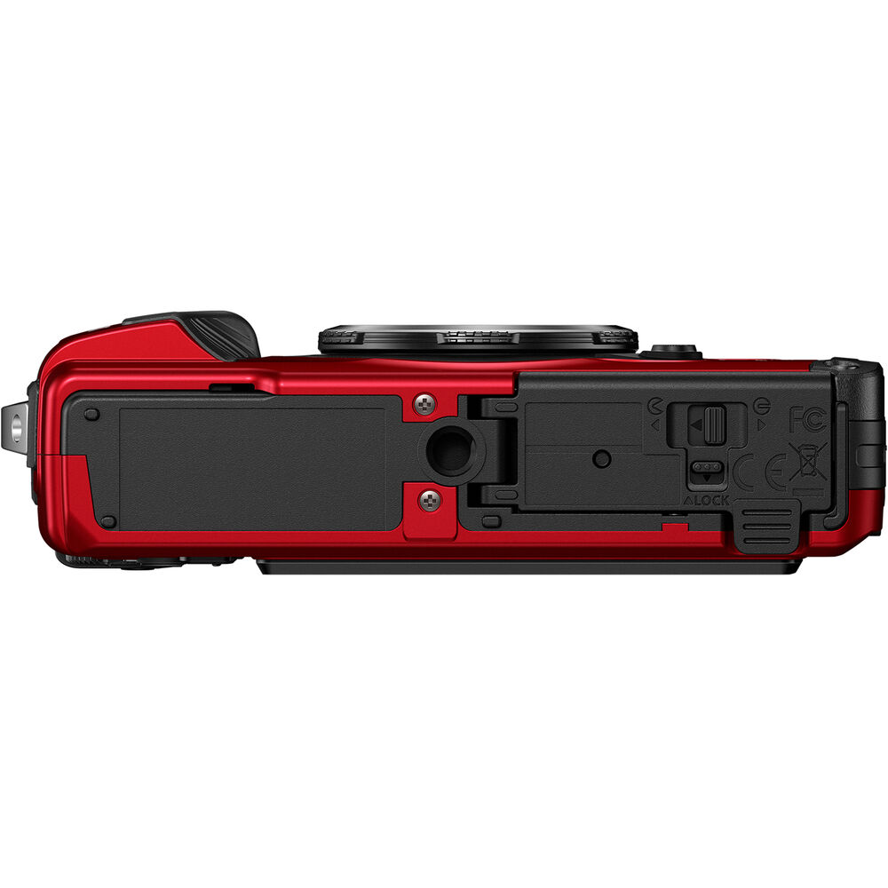 OM SYSTEM Tough TG-7 Digital Camera (Red) – Ssephotovideo