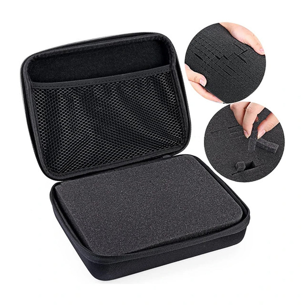 Ultimaxx Medium Hard Carry Case for All Action Cameras and Camera accessories w/ DIY Foam