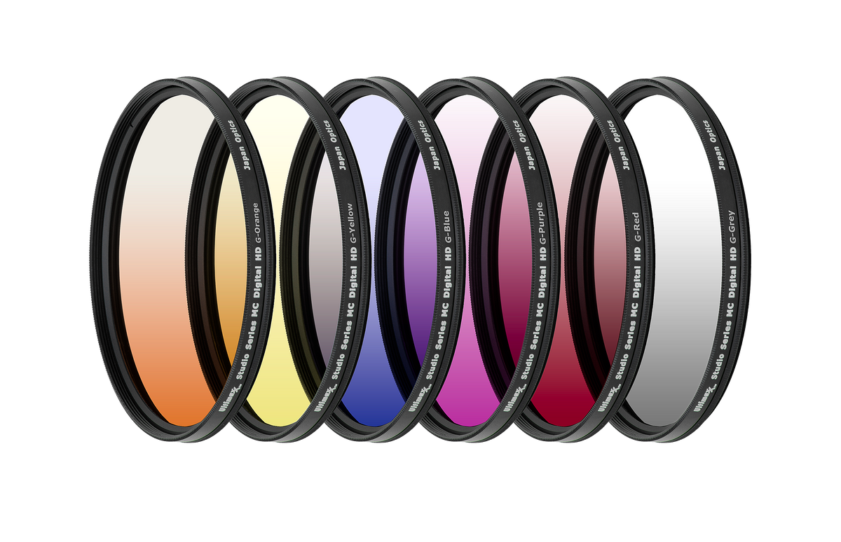 ULTIMAXX 6pc Gradual Color Filter Set 58mm – Ssephotovideo