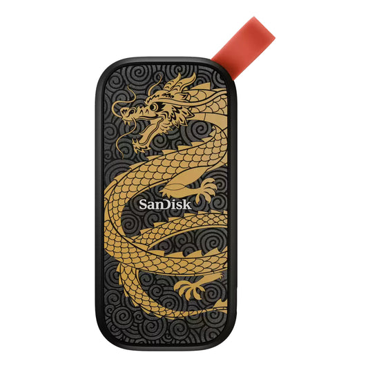 Sandisk 1TB Portable SSD, Dragon Edition, Up to 800MB/s Read Speeds
